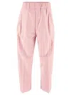 Laneus Popeline Pants In Pink