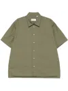 Laneus Poplin Shirt In Green