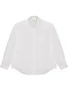 Laneus Poplin Shirt In White