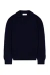 Laneus Jacquard Sweater In Black