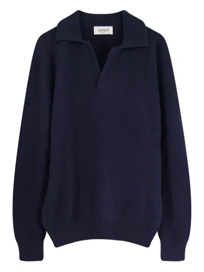 LANEUS RIBBED LONG-SLEEVES SWEATER