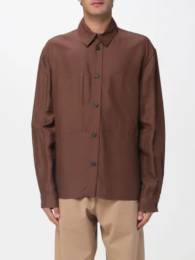 Laneus Shirt Men  In Brown