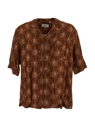 Laneus Shirt Man In Brown