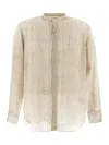 Laneus Shirt Man In Cream