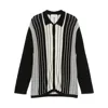 Laneus Viscose Blend Sweater Striped Pattern In Multicolor