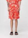 Laneus Man Red Shorts & Skirts In Red