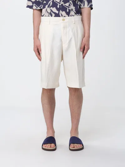 Laneus ショートパンツ  メンズ カラー クリーム In White