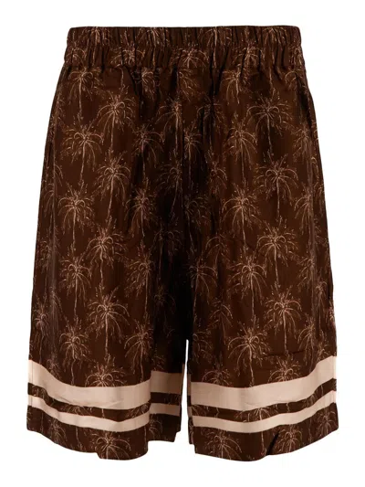 Laneus Shorts Man In Brown