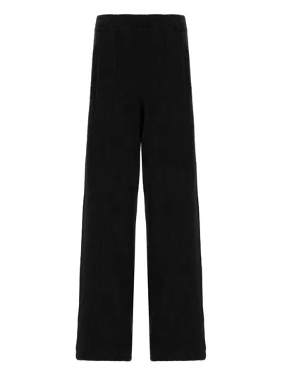 Laneus Side-pockets Trousers In Black