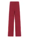 Laneus Side-pockets Trousers In Red
