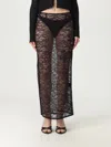 Laneus Skirt In Black Polyamide