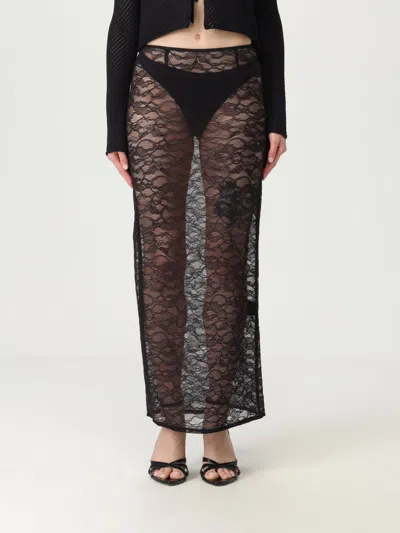 LANEUS SKIRT LANEUS WOMAN COLOR BLACK,G92874002