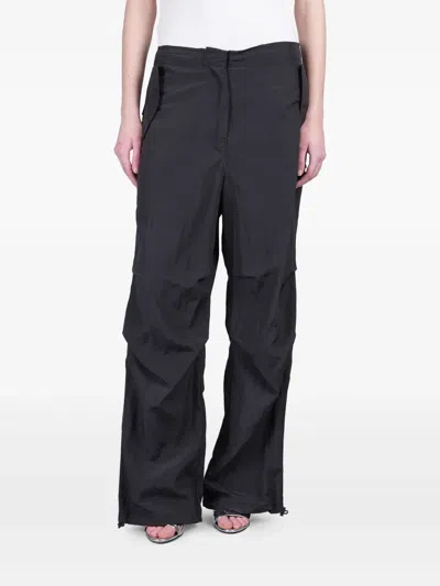 Laneus Straight-leg Trousers In Black