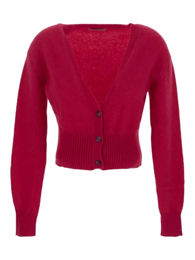 Laneus Jumper Fuchsia In Multicolour