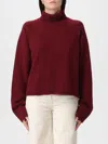 Laneus Sweater  Woman Color Wine In Burgundy