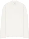 Laneus Knitted Sweater In Beige