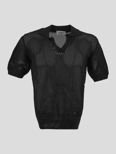 Laneus Sweaters In Black
