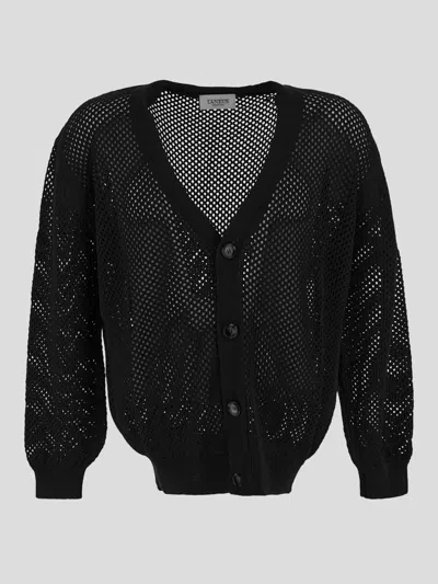 Laneus Sweaters In Black