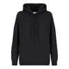 Laneus Hooded Knitted Sweater In Black