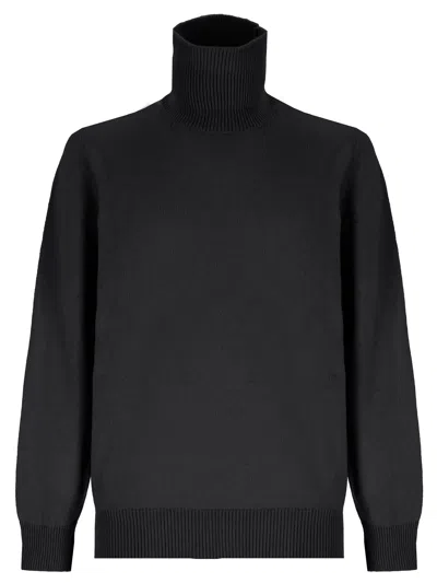 LANEUS LANEUS SWEATERS BLACK
