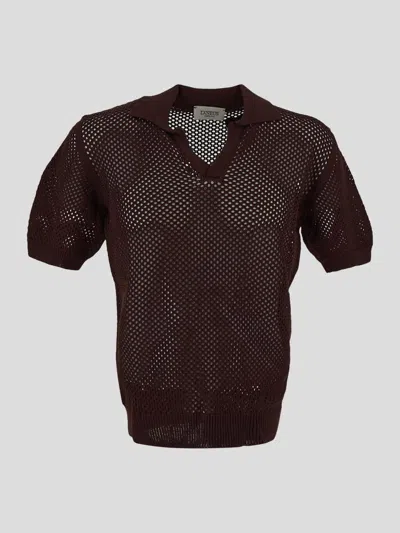 Laneus Sweaters In Brown