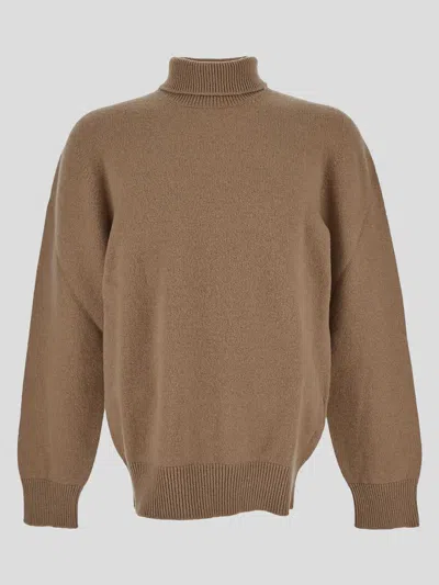 Laneus Sweaters In Brown
