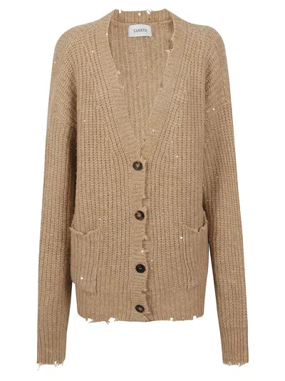 Laneus Sweaters Camel In Beige