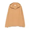Laneus Neutral Sweaters In Orange