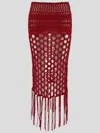 Laneus Skirt In Red
