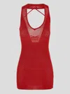 Laneus Mini Dress In Red