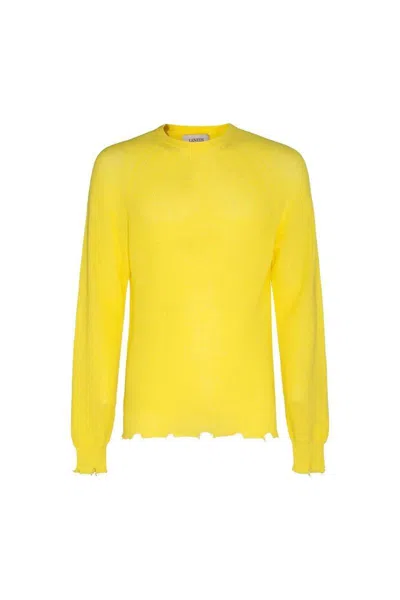 Laneus Sweaters In Yellow