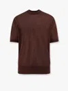 Laneus T-shirt In Brown