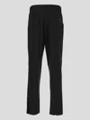 Laneus Light Wool Pants In Black
