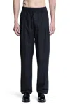 Laneus Pants In Black Wool In Black