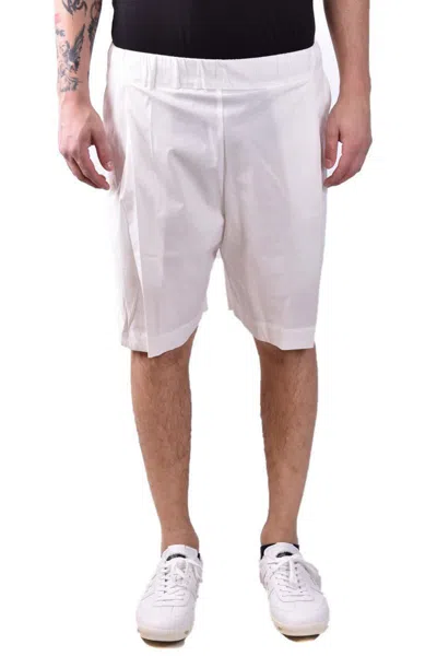 Laneus Tailored Trousers Embroidered Detail In White