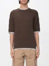 Laneus T-shirt Men  In Brown