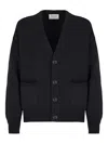 Laneus V-neck Cardigan In Black