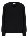 Laneus V-neck Sweater In Black