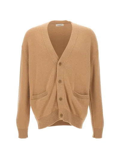 Laneus V-neck Button-up Cardigan In Neutral