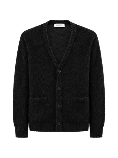 Laneus V-neck Cardigan In Black