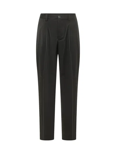Laneus Wide-leg Trousers In Black