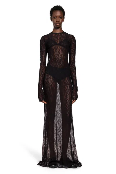 Laneus Woman Black Dresses