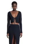 Laneus Woman Black Knitwear In Black