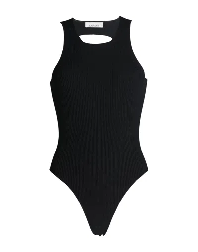 Laneus Tops In Black