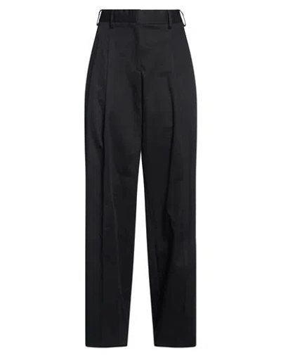 Laneus Woman Pants Black Size 6 Cotton