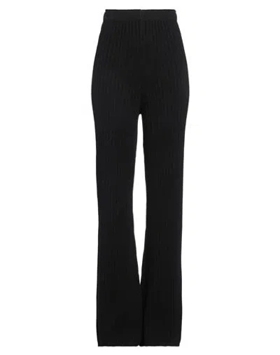Laneus Woman Pants Black Size 6 Merino Wool