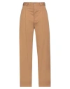 Laneus Woman Pants Brown Size 16 Cotton, Elastane In Brown