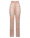 Laneus Woman Pants Light Grey Size 6 Cotton In Grey