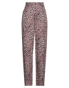 Laneus Woman Pants Pink Size 6 Viscose