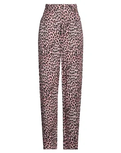 Laneus Woman Pants Pink Size 6 Viscose